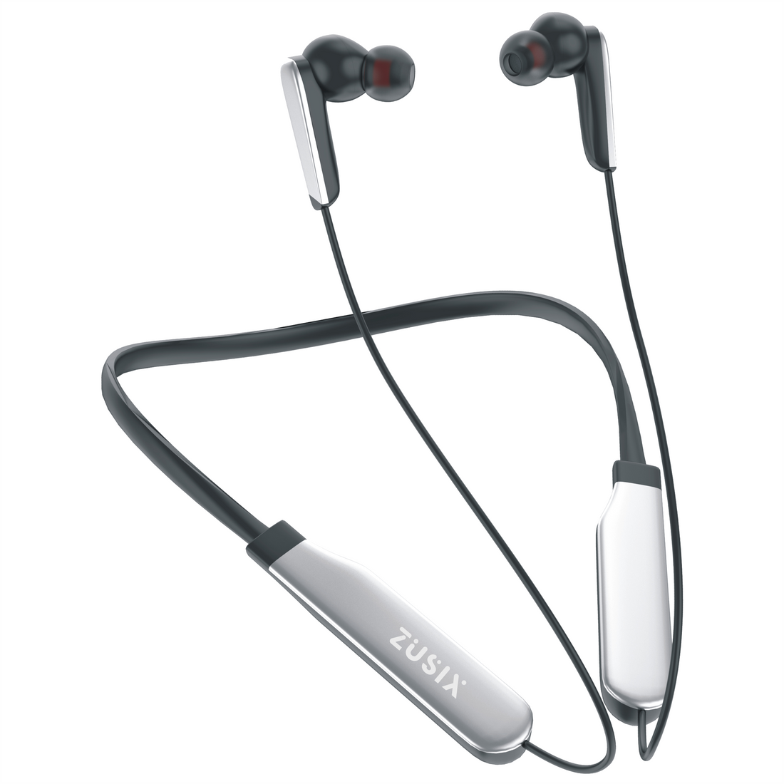 Zusix ZXD-04 with 22 Hours Music Time In-Ear Wireless Neckband v5.3 Bluetooth Headset