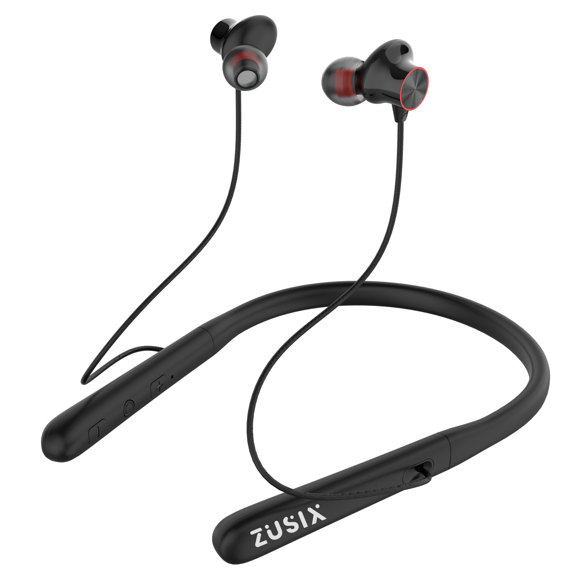 Zusix Elite 240 with 18 Hours Music Time In-Ear Wireless Neckband v5.3 Bluetooth Headset