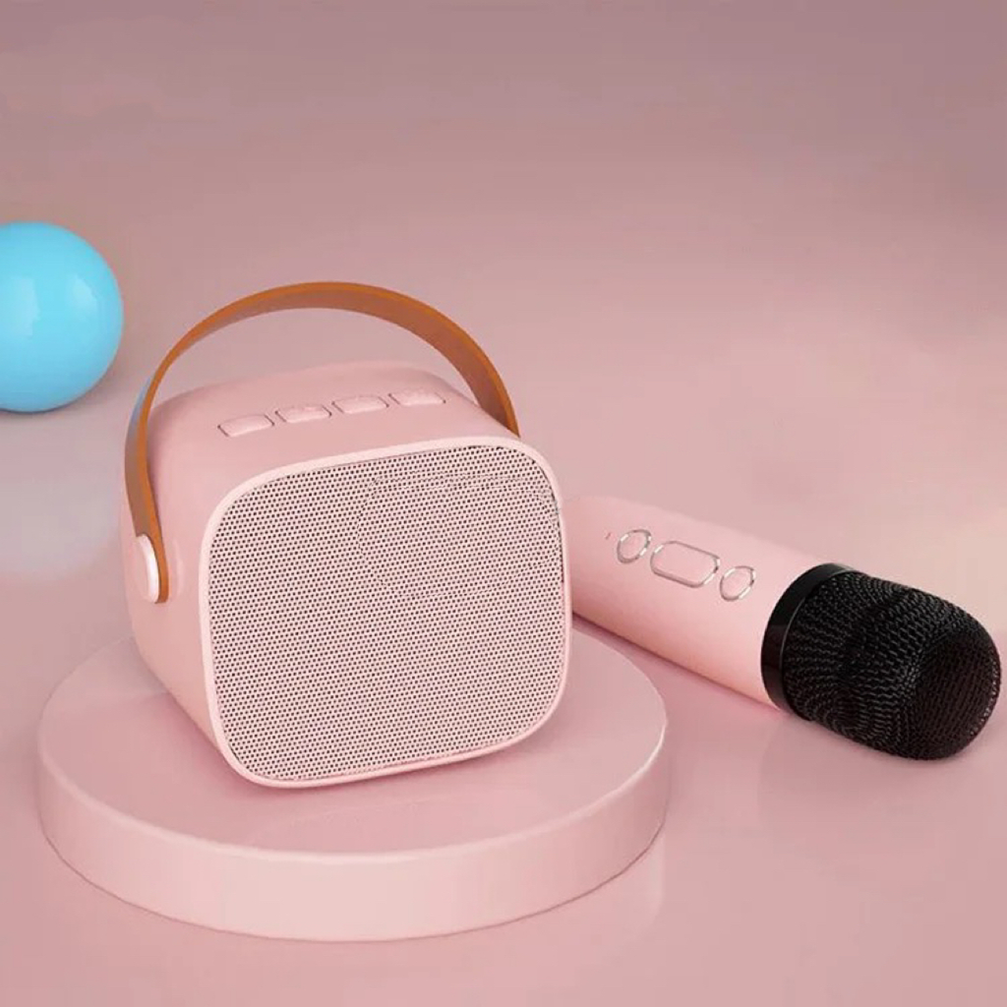 Zusix Karaoke Bluetooth Wireless Speaker with Mic 6W Bluetooth Speaker
