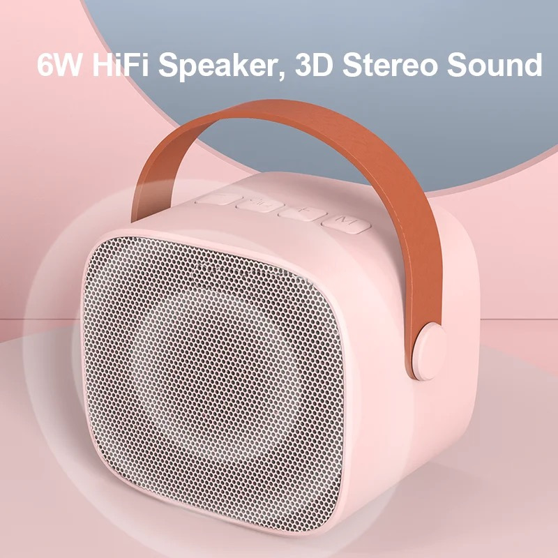 Zusix Karaoke Bluetooth Wireless Speaker with Mic 6W Bluetooth Speaker