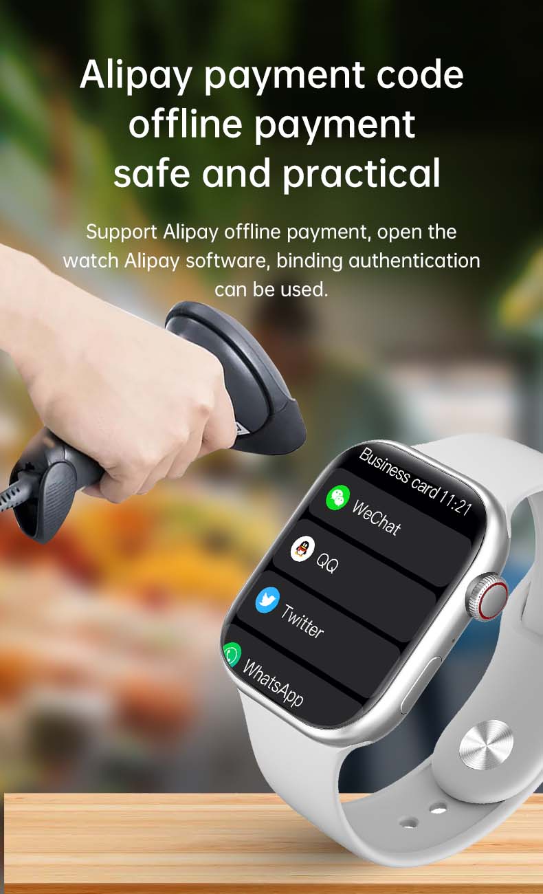 Zusix S9 Pro Smart Watch with Bluetooth Calling, AI Voice Assistance, 100 Sports Modes IP67 Rating, 240*296 Pixel High Resolution