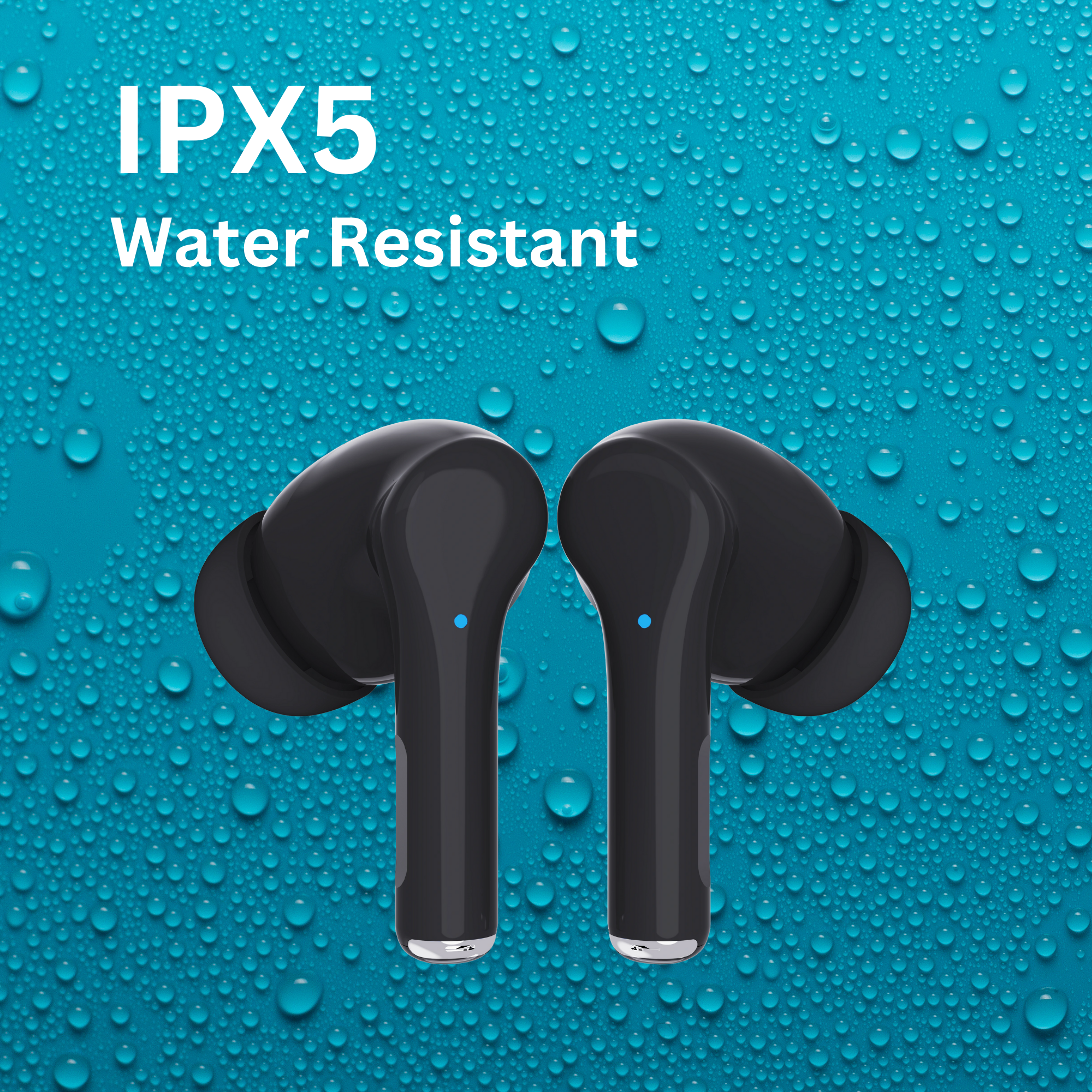 Zusix LuxPods 55 TWS Earbuds with 60H Playtime, Deep Bass, HD Mic with ENC Bluetooth