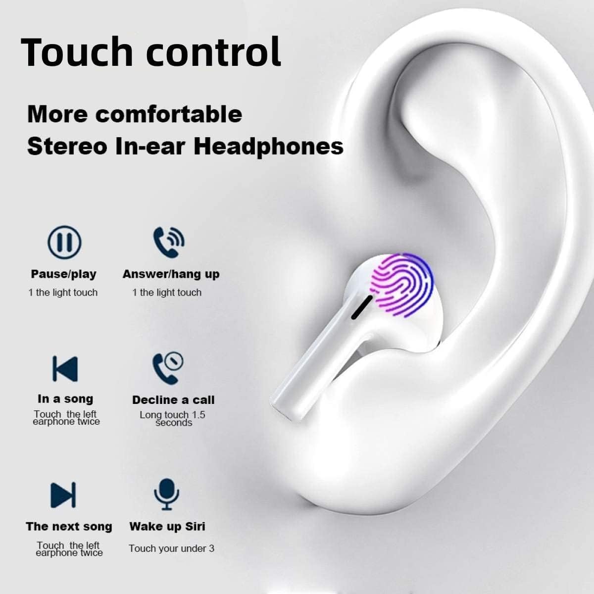 Zusix AirTone Pro 2 with 40 Hours Music Time True Wireless Bluetooth