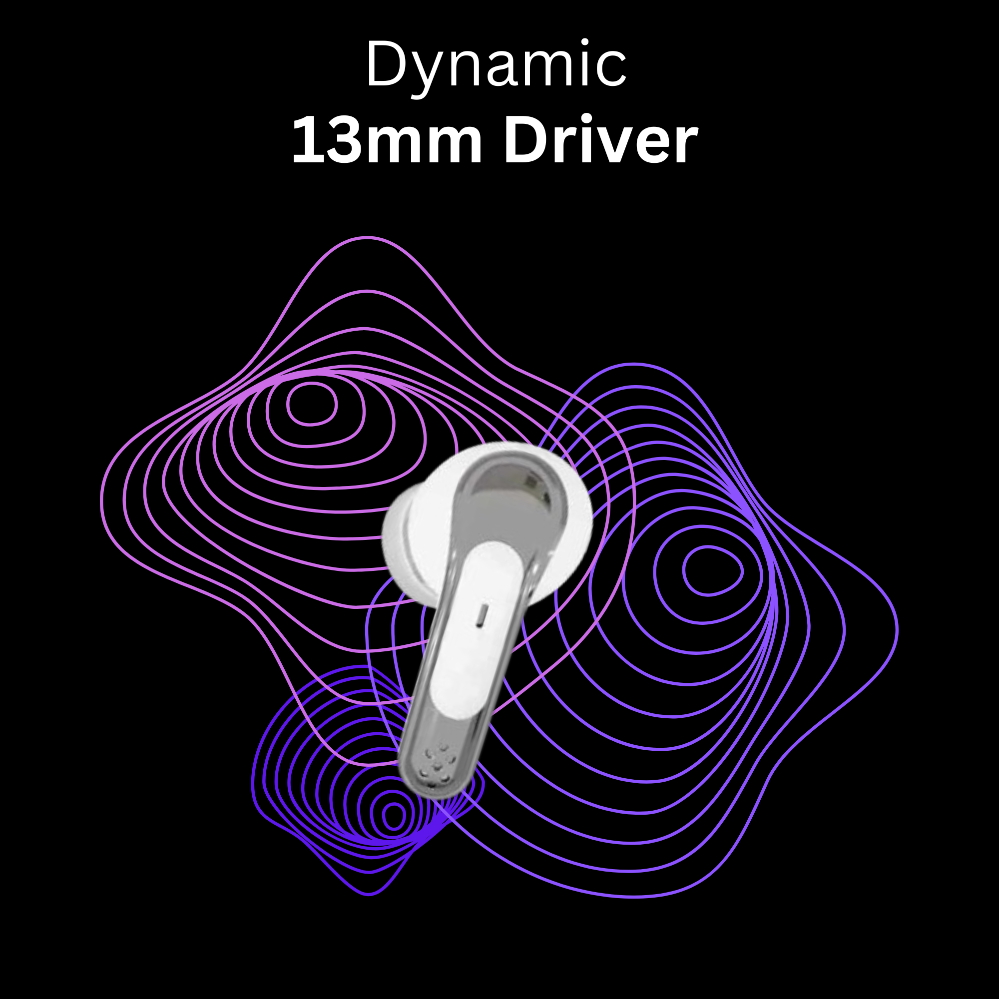 Zusix AuraPods 310 Truly Wireless Earbuds (TWS) with 70H Playtime, Deep Bass Bluetooth