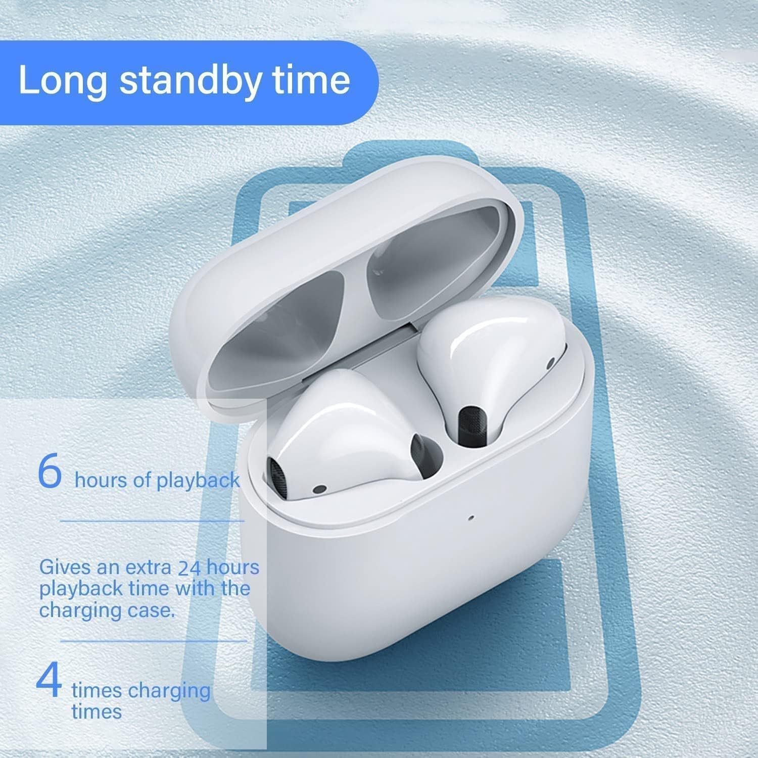 Zusix AirTone Pro 2 with 40 Hours Music Time True Wireless Bluetooth