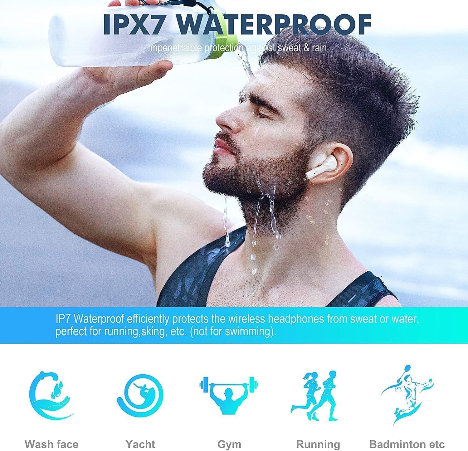 Zusix AirTone Pro 2 with 40 Hours Music Time True Wireless Bluetooth