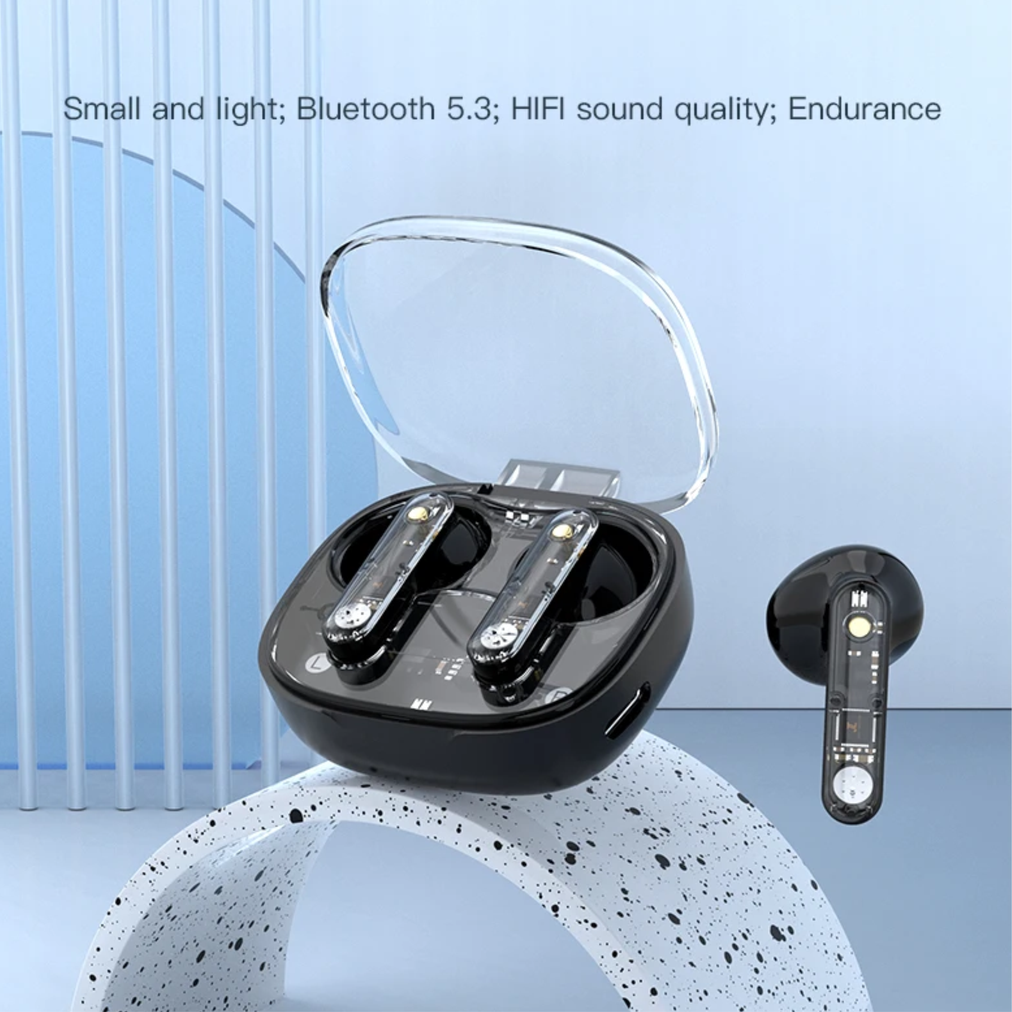 Zusix UltraPods TM50 with 40 Hours Music Time True Wireless Bluetooth Earbuds