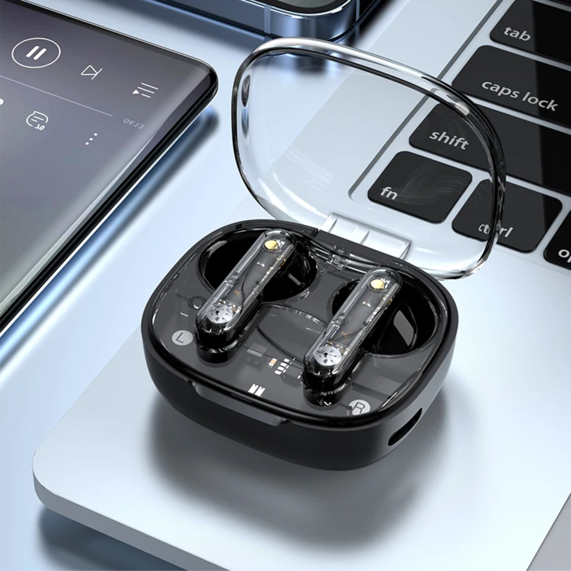 Zusix UltraPods TM50 with 40 Hours Music Time True Wireless Bluetooth Earbuds