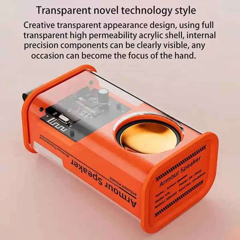 Zusix Armour Bluetooth Wireless 5W Speaker