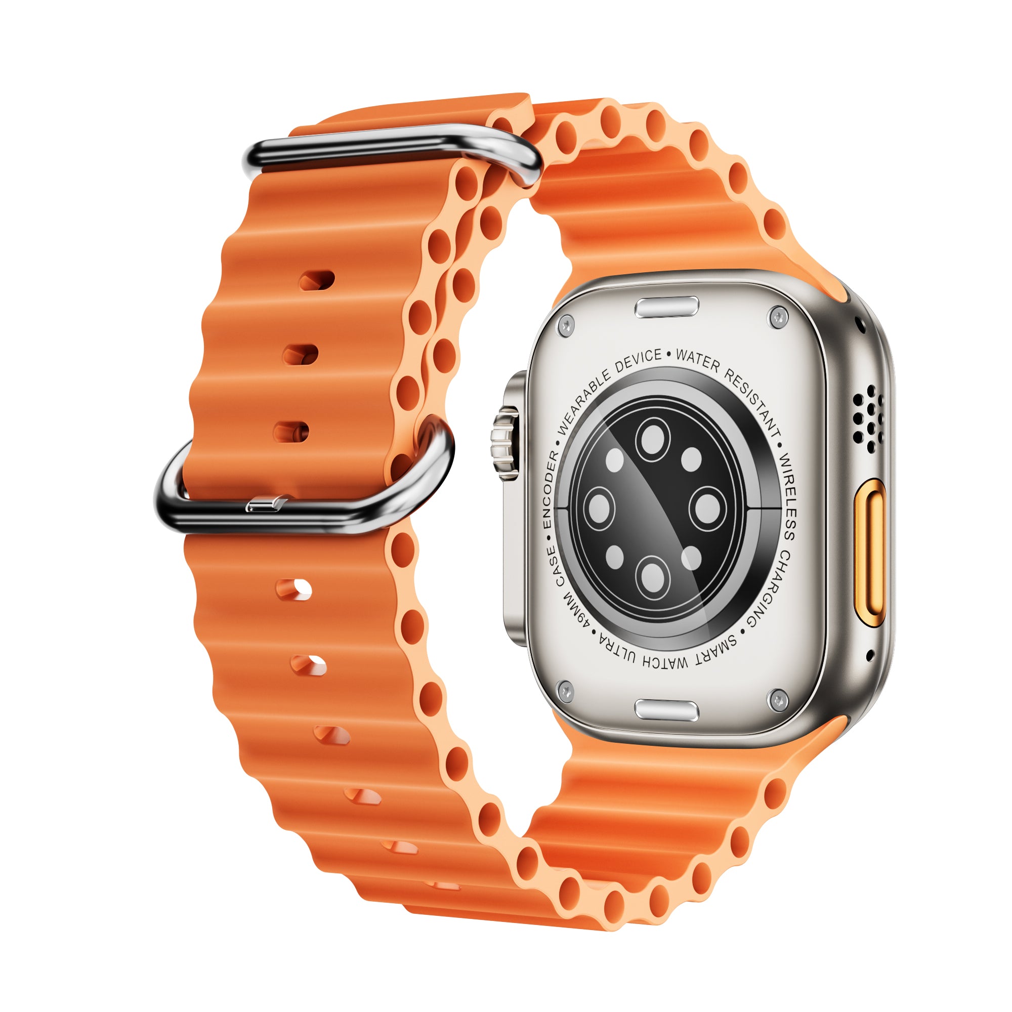 Zusix Ultra 2 Smart Watch with Bluetooth Calling, AI Voice Assistance, 100 Sports Modes IP67 Rating, 240*296 Pixel High Resolution