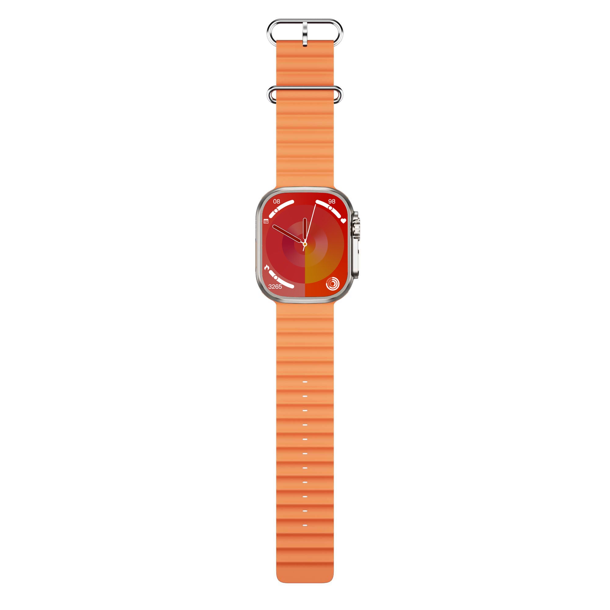 Zusix Ultra 2 Smart Watch with Bluetooth Calling, AI Voice Assistance, 100 Sports Modes IP67 Rating, 240*296 Pixel High Resolution