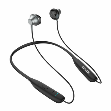 Zusix Elite 550 with 18 Hours Music Time In-Ear Wireless Neckband v5.3 Bluetooth Headset