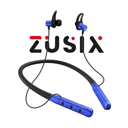 Zusix Bravo 120 with 18 Hours Music Time In-Ear Wireless Neckband v5.0 Bluetooth Headset