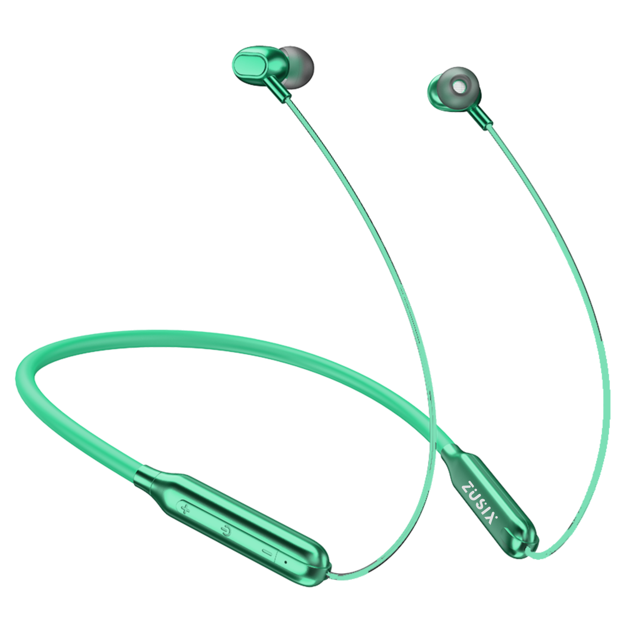 Zusix Storm 440 with 18 Hours Music Time In-Ear Wireless Neckband v5.3 Bluetooth Headset